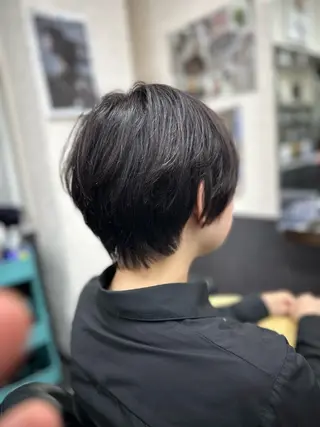 ショート エンゼルス美容室斉間 圭司のヘアスタイル