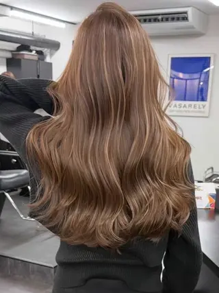 ロング カラー 艶髪透明感カラー / まあやのヘアスタイル