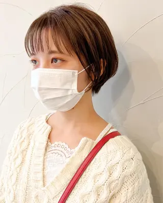 ショート カラー 樋野 亮のヘアスタイル