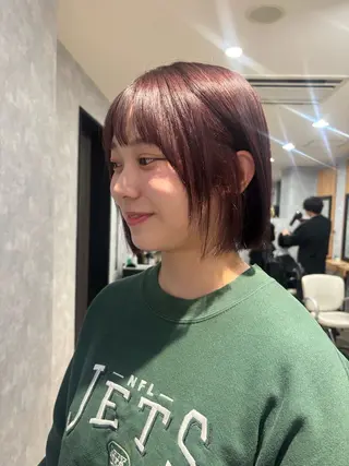 ショート 🌐NATSUMI 🌐【寒色カラー】のヘアスタイル