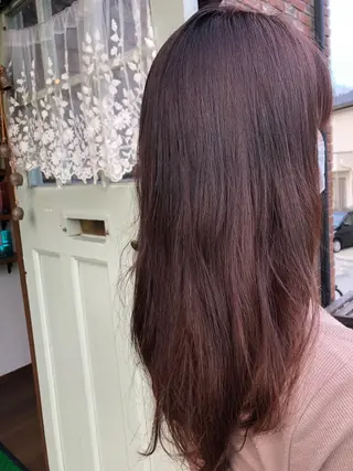 ロング やました りなのヘアスタイル