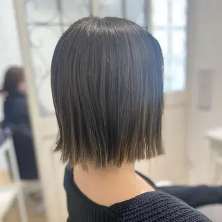 ショート カラー メンズ キッズ ✂︎ショート、ボブ、 レイヤー🩵YUMIのヘアスタイル