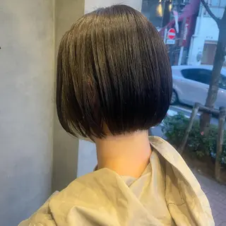 ショート カラー レイヤーカット/ ダブルカラー/ナナミのヘアスタイル
