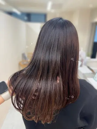 ロング 艶カラー/縮毛矯正 asukaのヘアスタイル