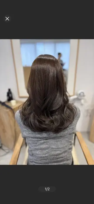 カラー saki/knock 🐶🎀➳のヘアスタイル