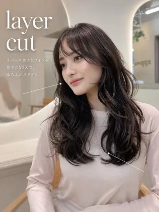 ロング 茂木俊哉 /縮毛矯正のヘアスタイル