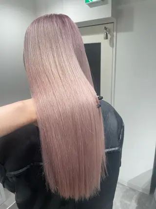 ロング カラー mimiiy fukaのヘアスタイル
