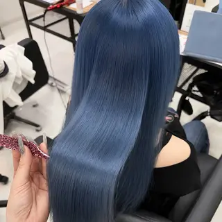 ロング カラー 🦋REISA🦋 エクステ×ハイトーンのヘアスタイル