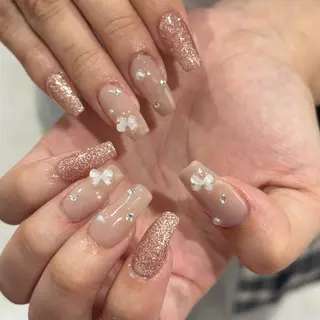 ネイル ミチ💖下北沢 icebbleuのネイルデザイン