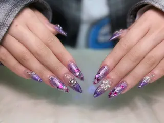 ネイル lucky nail 歌舞伎町のネイルデザイン
