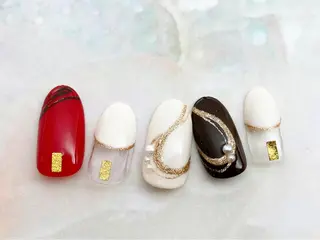 ネイル セレナ銀座 Nagahashiのネイルデザイン
