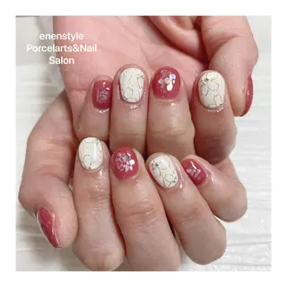 ショート ネイル 🐾enen style 🐾のネイルデザイン