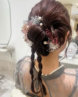 ヘアアレンジ ivybyCIEL 女性専用サロンのヘアスタイル