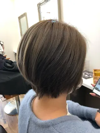 ショート カルフール草加本店 江波戸裕介のヘアスタイル