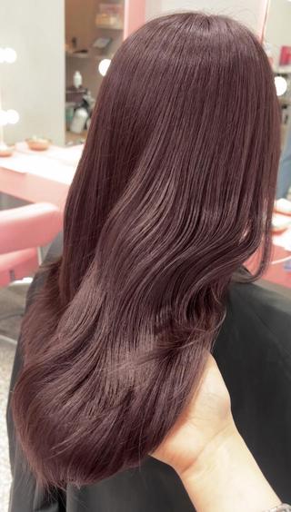 ロング カラー 透明感/渋谷 KEITOのヘアスタイル