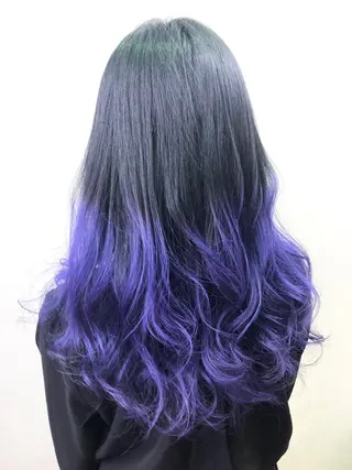 カラー 最高級エクステ /羽エクステ白石宇由のヘアスタイル