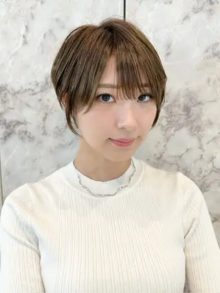ショート カラー パーマ ヘアアレンジ メンズ 新宿/髪質改善/ボブ 韓国レイヤー大重聖斗のヘアスタイル
