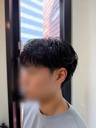 ショート パーマ メンズ 垢抜けメンズ特化✨ マキシ✨のヘアスタイル