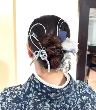 ヘアアレンジ 艶カラー✨️ りなこのヘアスタイル