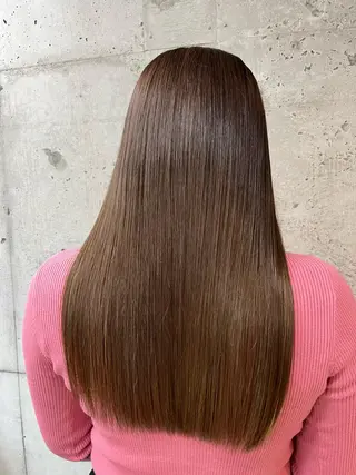 ロング 髪質改善 永田零亜のヘアスタイル
