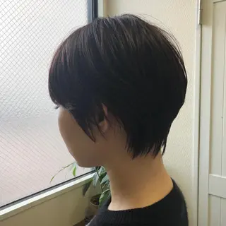ショート カラー 江上拓郎/ショート /酸性ストレートのヘアスタイル