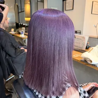 ロング カラー 💘韓国レイヤー上 品カラーruru💘のヘアスタイル