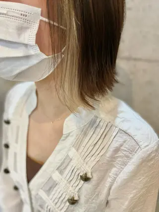 ショート カラー ヘアアレンジ 似合わせhair🌼 misakiのヘアスタイル