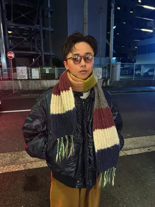 ショート カラー メンズ 難波 晃助のヘアスタイル
