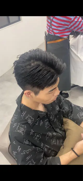 ショート メンズ MEN'S HAIR 沖  大雅のヘアスタイル