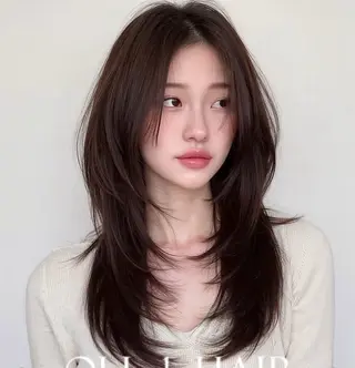 セミロング ユナ/大阪梅田 /カットモデル募集中のヘアスタイル