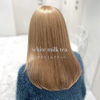 ロング カラー 色落ち綺麗🩰ハイ トーン🎀RINKAのヘアスタイル