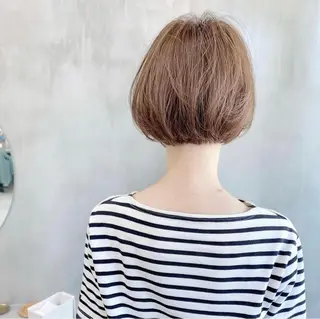 ショート カラー 👑ボブはお任せ ミヤノ👑のヘアスタイル