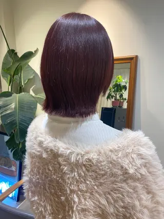 ミディアム カラー 当日予約大歓迎💗 依田瑞希のヘアスタイル