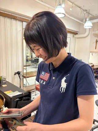 ショート 宇留間 涼香のヘアスタイル