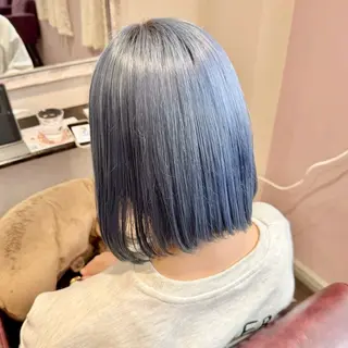 カラー レイヤー🌟 ブリーチ/紅芭✨のヘアスタイル