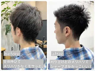 メンズ topstylist 満足度⭐️堀川星哉のヘアスタイル