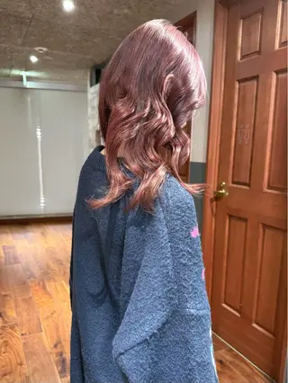 ミディアム カラー mai / linoah˚✧のヘアスタイル