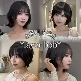 ミディアム 韓国レイヤー/ 髪質改善/大石晴也のヘアスタイル