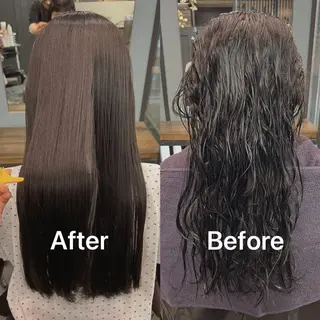 ロング 💘札幌クロスパーマ 髪質改善💘rinaのヘアスタイル