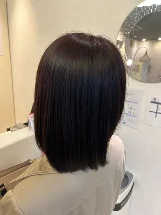 カラー 東 結菜のヘアスタイル
