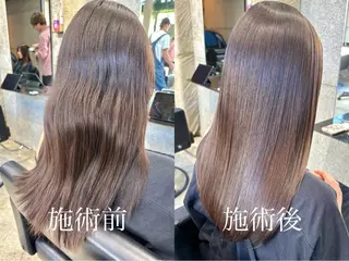 なかの たくみ /髪質改善/艶髪のヘアスタイル