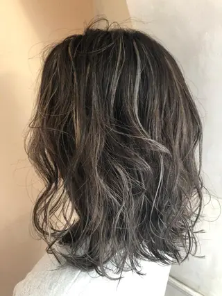 ミディアム カラー welring hair salonのヘアスタイル