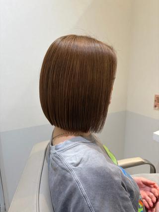 ショート カラー ハッシュカット・ タッセルボブ🌷薫のヘアスタイル