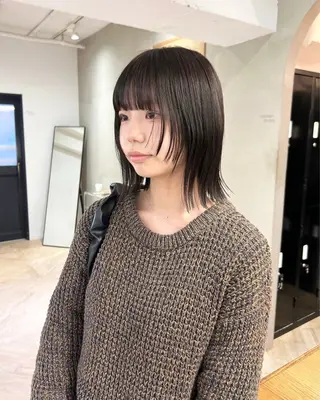 ミディアム カラー ダブル透明感カラー/ ロングカット/Rioのヘアスタイル