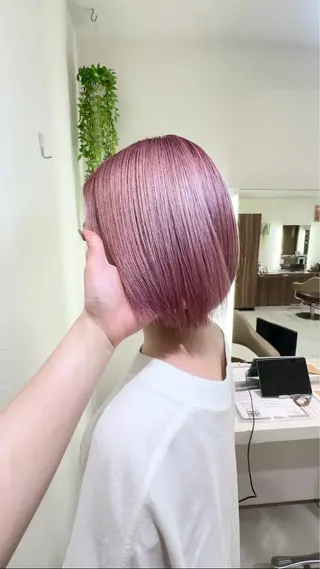 カラー 大宮ブリーチ×髪質 改善カラー/Meguのヘアスタイル