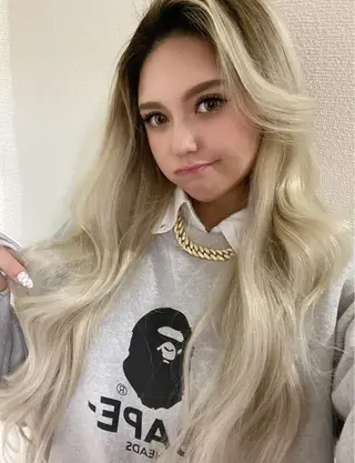 ロング 🌸ドレスアップ 心斎橋店🌸のヘアスタイル