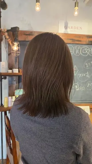 セミロング カラー カラーモデル募集🫐 koukiのヘアスタイル