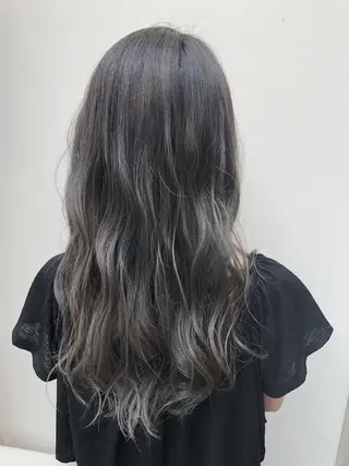 ロング カラー ナチュラルスタイル/ 透明感カラー/比嘉のヘアスタイル