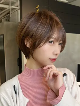 ショート お悩み解決ショート/ 似合わせカット/といのヘアスタイル