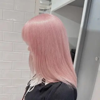 セミロング カラー ヘアアレンジ メンズ ブリーチの髪様 MASATOのヘアスタイル